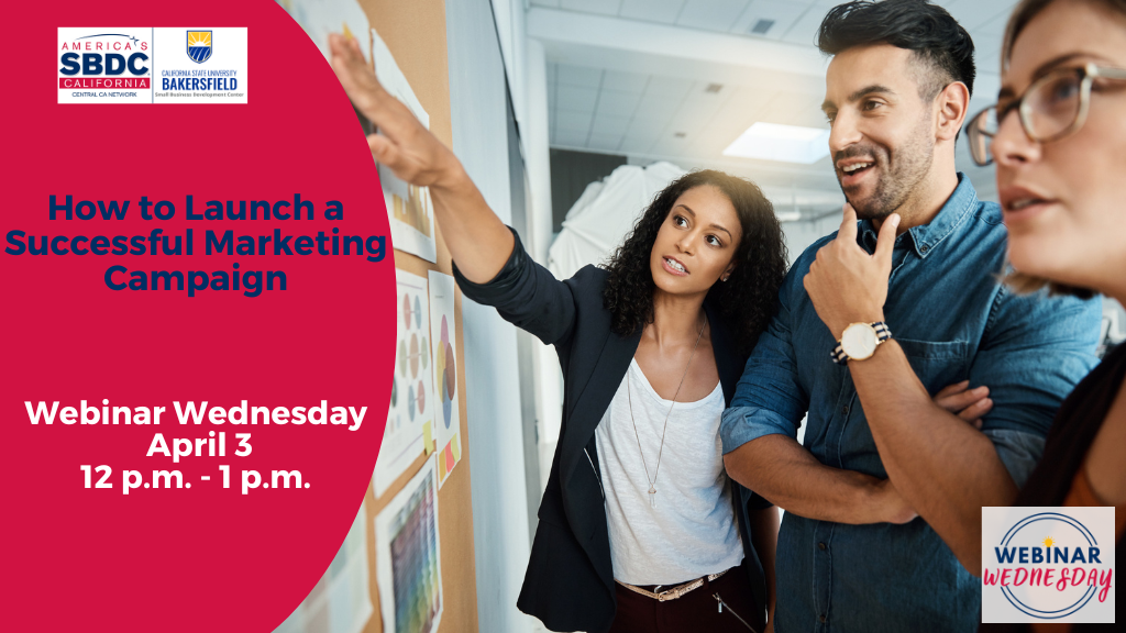 Three co-workers are earnestly looking at a planning wall board as they plan a marketing campaign. The multi-racial co-workers are all in their thirties. The female co-worker leads the discussion with two male co-workers