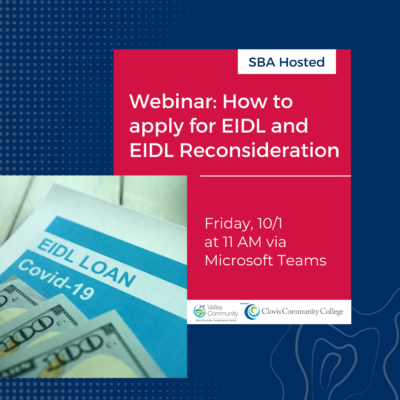 EIDL Webinar 101