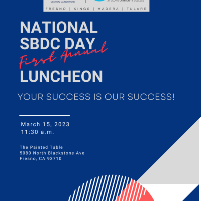 National SBDC Day graphic